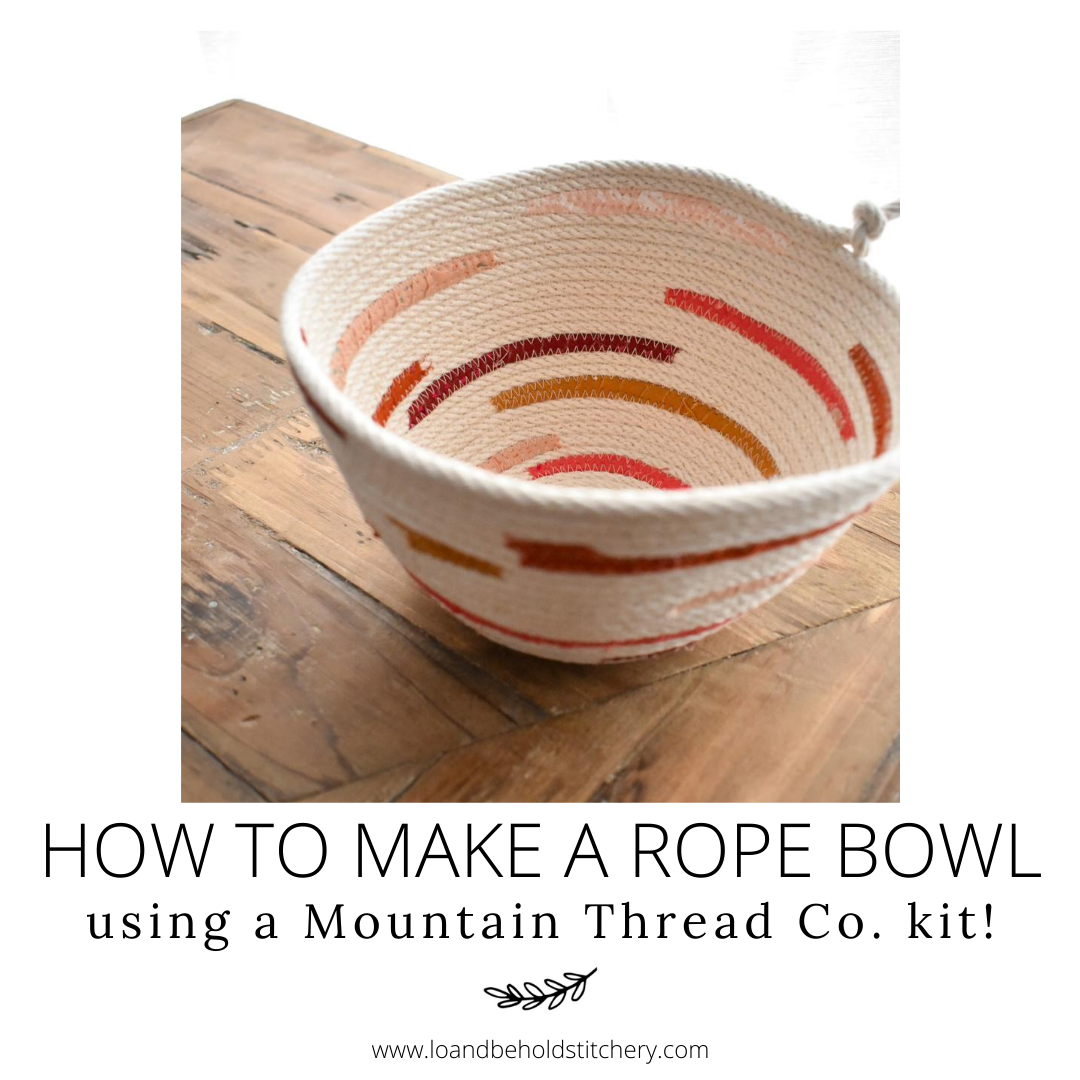 Rope Bowls - A Fun Little Gift Project