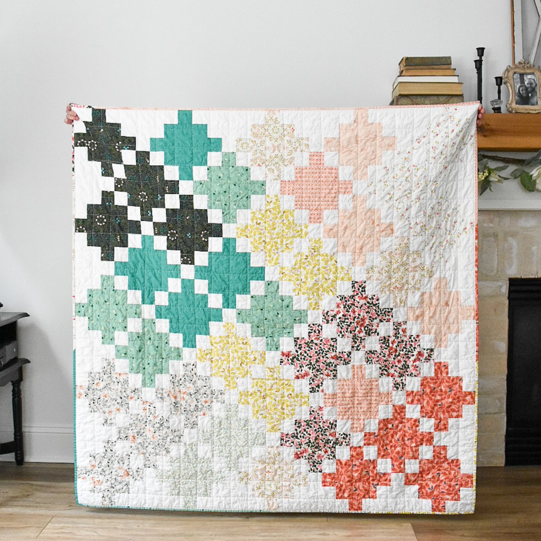 How to Make the Antique Tile Quilt Block - Create Whimsy