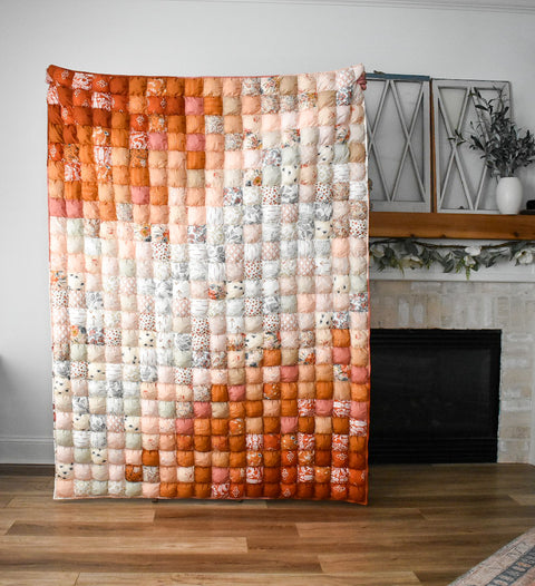 Ombre Puff Quilt - alternative techniques!