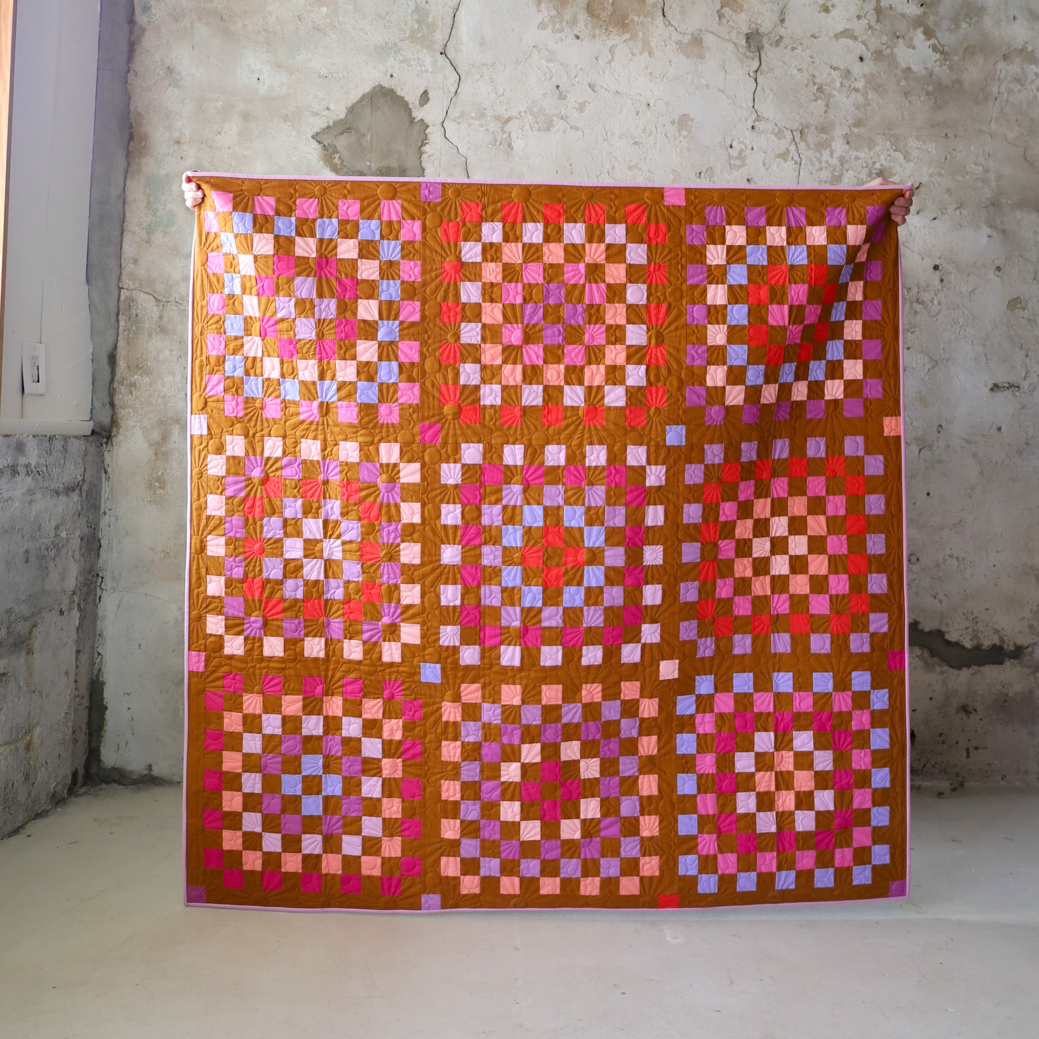 Grandma's Patchwork Quilt Fabric –