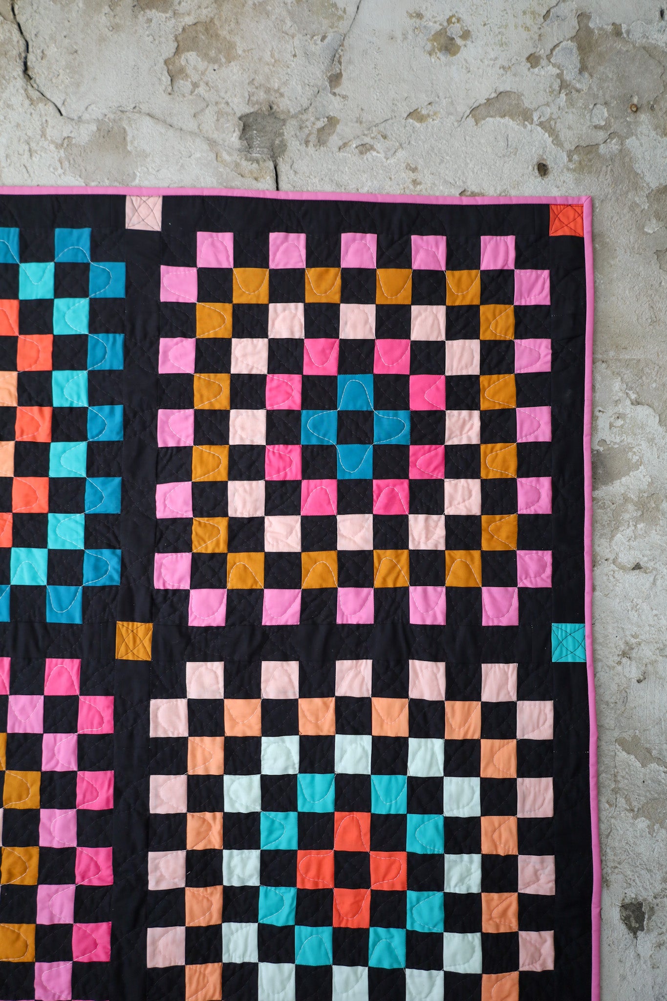 Granny Patch - 1980's Quilt Kit - THROW SIZE